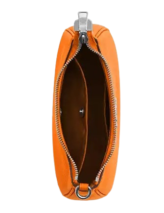 Coach Teri Mini Crossbody Bag With Star Charm Bright Mandarin / Tan