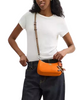 Coach Teri Mini Crossbody Bag With Star Charm Bright Mandarin / Tan