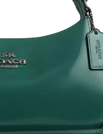 Coach emerald green handbag hotsell