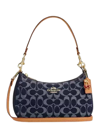 Coach Teri Shoulder Bag In Signature Denim | Brixton Baker Coach Teri Shoulder Bag In Signature Denim | Brixton Baker