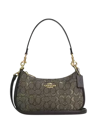 Coach Teri Shoulder Bag In Signature Jacquard | Brixton Baker Coach Teri Shoulder Bag In Signature Jacquard | Brixton Baker