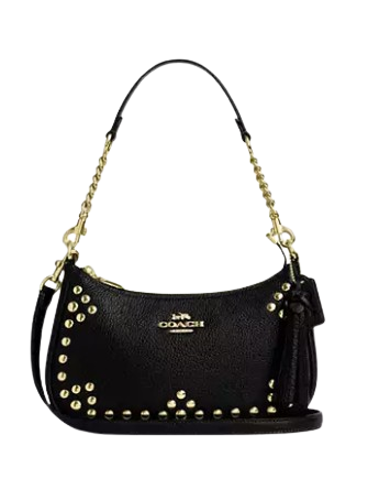 Coach Teri Shoulder Bag With Rivets | Brixton Baker Coach Teri Shoulder Bag With Rivets | Brixton Baker