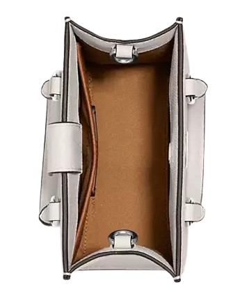 Coach Tote 16 With Signature Canvas Chalk