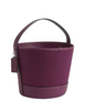 Coach Trick Or Treat Bucket With Halloween Owl In Regenerative Cotton Plum