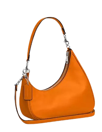 Coach Twisted Teri Shoulder Bag Bright Mandarin