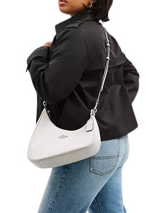 Coach Twisted Teri Shoulder Bag Chalk