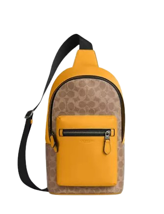 Coach West Pack In Colorblock Signature Canvas | Brixton Baker Coach West Pack In Colorblock Signature Canvas | Brixton Baker
