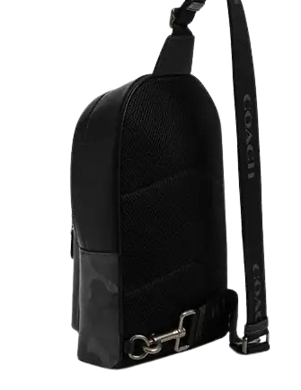 Coach West Pack In Signature Camo Print Grey