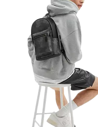 Coach West Pack In Signature Camo Print Grey