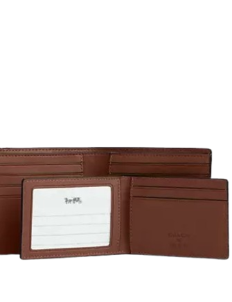 Coach X Peanuts 3 In 1 Wallet In Signature Canvas With Snoopy Print Tan