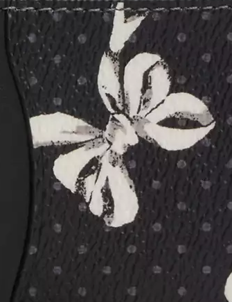 Coach Zip Card Case With Bow Print Black