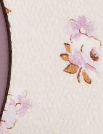 Coach Zip Card Case With Floral Print Chalk 1