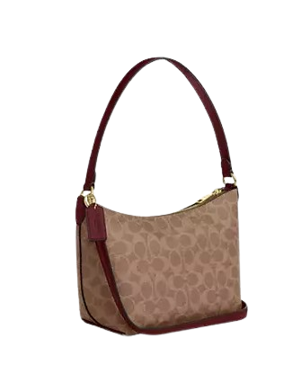 ー品販売  In Bag Shoulder Top Zip Coach Signature Horse With Canvas バッグ