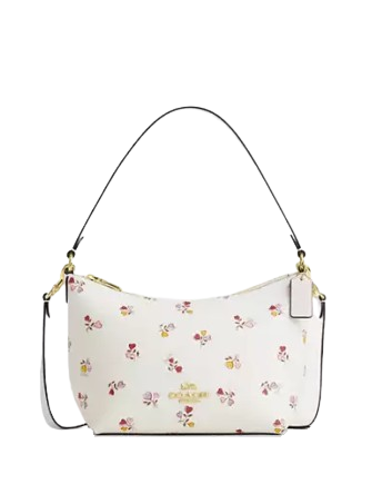 Coach Zip Top Shoulder Bag With Heart Print | Brixton Baker Coach Zip Top Shoulder Bag With Heart Print | Brixton Baker