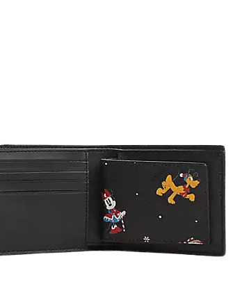 Coach Disney X Coach 3 In 1 Wallet With Holiday Print Coach Disney X Coach 3 In 1 Wallet With Holiday Print