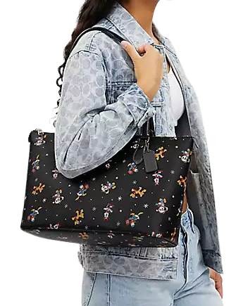 Coach top tote disney