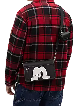 Coach Disney X Coach Heritage Convertible Crossbody With Wink Coach Disney X Coach Heritage Convertible Crossbody With Wink