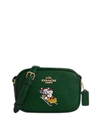 Coach Disney X Coach Mini Jamie Camera Bag With Sled Motif Coach Disney X Coach Mini Jamie Camera Bag With Sled Motif