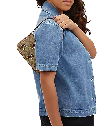 COACH®  Disney X Coach Nolita 19 In Signature Jacquard With