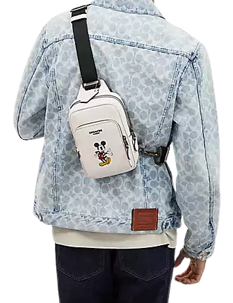 Coach Disney X Coach Track Pack 14 With Mickey Mouse Coach Disney X Coach Track Pack 14 With Mickey Mouse