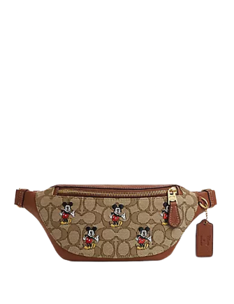 What's in my Coach Penny Purse  How to Convert a Crossbody bag into a  Fanny Pack 