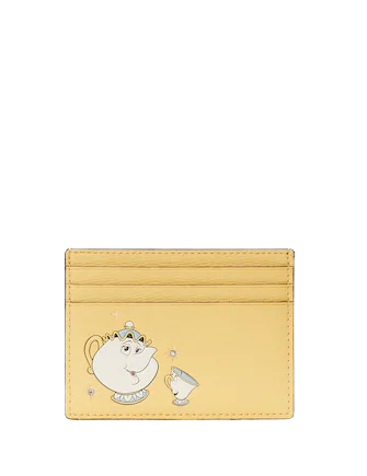 Disney x Kate Spade New York Beauty and The Beast Small Slim Card Holder KE659