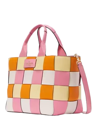 Kate Spade New York Basket Woven Leather Tote