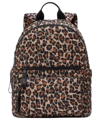 Kate Spade New York Camden Quilted Leopard Backpack