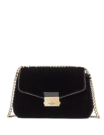 Kate Spade New York Carey Faux Fur Small Flap Shoulder