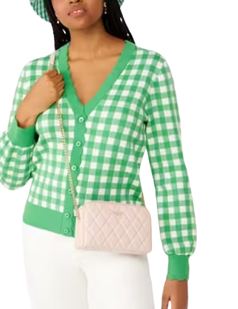 Kate Spade New York Carey Smooth Quilted Leather Mini Camera Bag