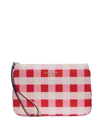 Kate Spade New York Chelsea Gingham Medium Wristlet | Brixton Baker
