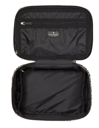 Kate Spade New York Chelsea Leopard Heart Travel Cosmetic Case Kate Spade New York Chelsea Leopard Heart Travel Cosmetic Case