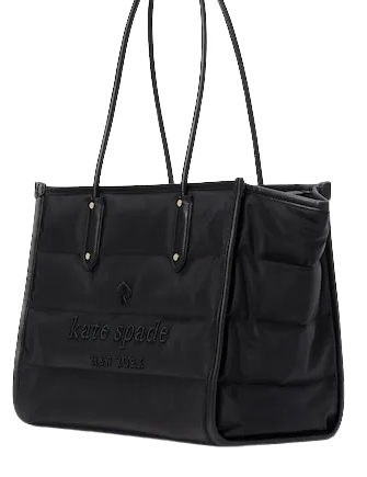 kate spade black tote bag