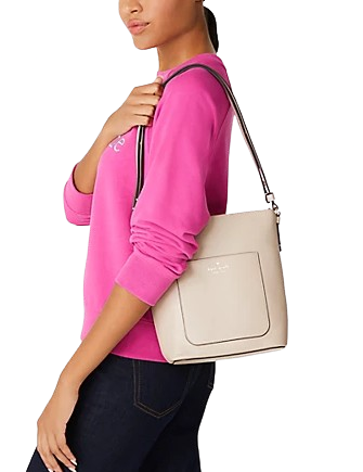cole haan kaylee leather backpack Kate Spade New York Elsie Pebbled Leather Bucket Bag