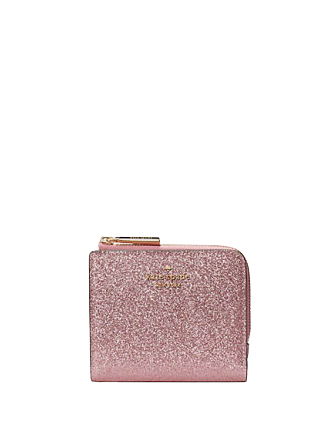 Kate Spade New York Glimmer Boxed Small L-zip Wallet | Brixton Baker