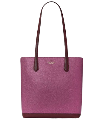 Pink kate spade purse 2025 with glitter on bottom