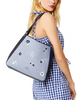 Kate Spade New York Leila Floral Embroidered Medium Triple Compartment Shoulder