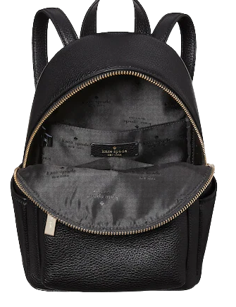 Kate Spade New York Leila Pebbled Leather Mini Dome Backpack