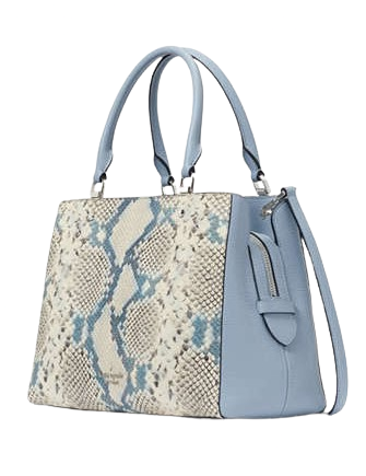 Kate Spade New York Leila Snake Embossed Medium Triple