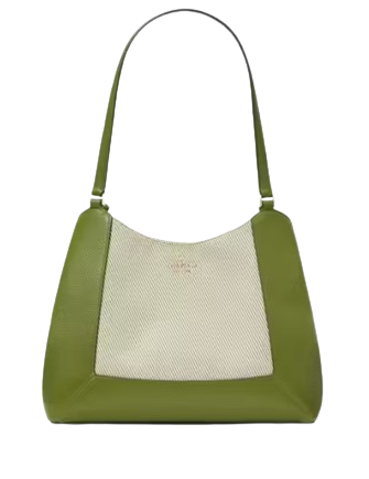 Kate Spade New York Lena Canvas Colorblock Triple Compartment Kate Spade New York Lena Canvas Colorblock Triple Compartment