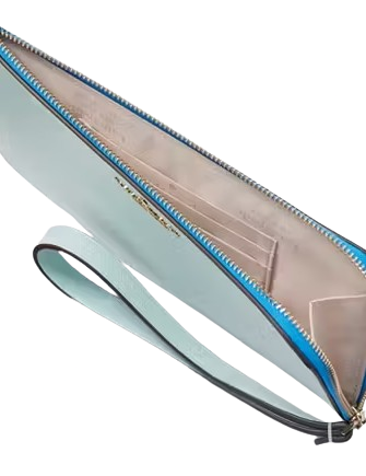 Kate Spade New York Lucy Bicolor Small L Zip Wristlet