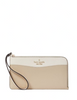 Kate Spade New York Lucy Colorblock Pebbled Leather Medium L-zip Wristlet