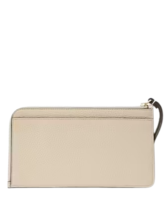 Kate Spade New York Lucy Colorblock Pebbled Leather Medium L-zip Wristlet