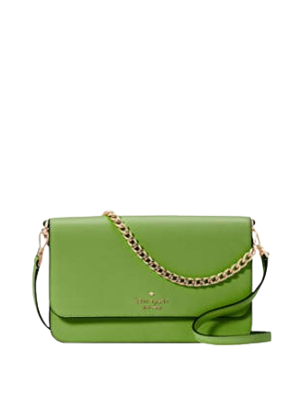 Kate Spade Madison Flap Convertible Crossbody Turtle Green