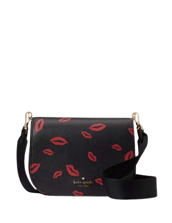 Kate Spade New York Madison Lip Toss Saddle Bag Brixton Baker