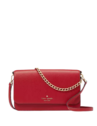 Kate Spade Madison Flap Convertible Crossbody Candied Cherry
