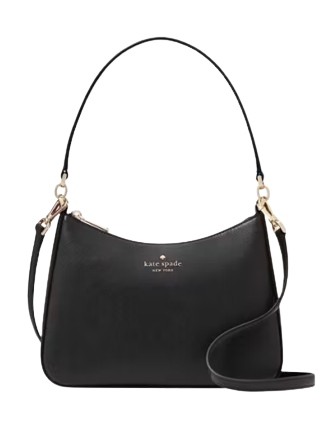 Kate spade black messenger bag on sale