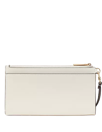 Kate Spade Outlet Madison Studded Double Zip Wristlet Meringue Multi