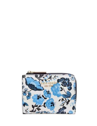 Kate Spade New York Madison Vase Floral Small L Zip Wallet Kate Spade New York Madison Vase Floral Small L Zip Wallet