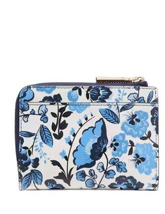Kate Spade New York Madison Vase Floral Small L Zip Wallet